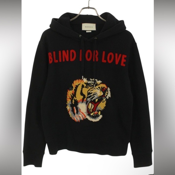 Gucci Tops - Gucci Blind For Love Tiger Hoodie